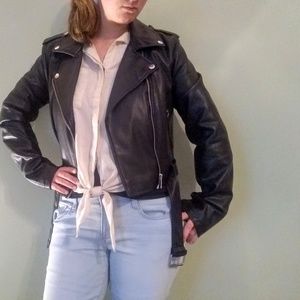 Leather jacket